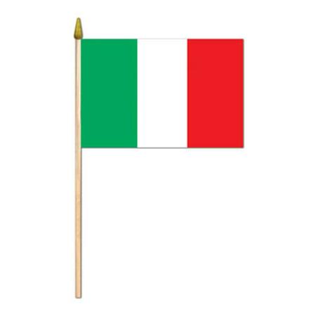 GOLDENGIFTS Italian Flag - Rayon, 12PK GO122444